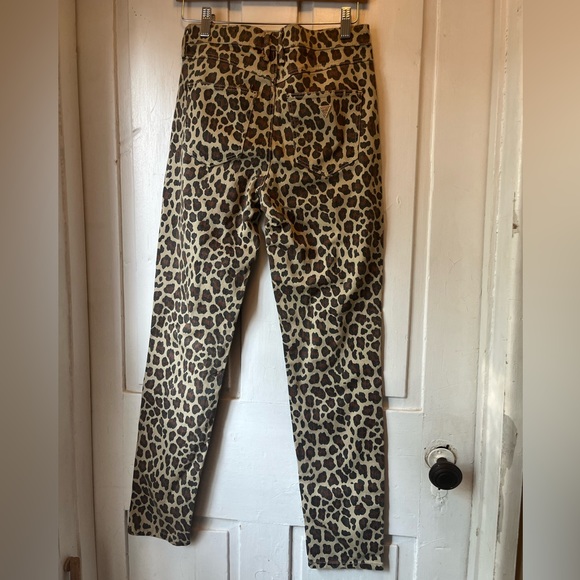 Guess 1981 High Rise Skinny Jeans (leopard/cheetah?) - Picture 3 of 8